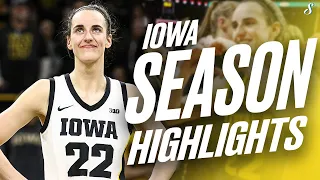 Caitlin Clark's HISTORIC Iowa Senior Season Highlights! | 31.6 PPG 8.9 APG 37.8 3P% 45.5 FG%