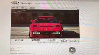 1984 Ferrari 288GTO RM Auction