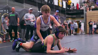 14U 105 Rowdy Angst Victory Wrestling Vs Ryder Cochenour Blue Pride - Missouri District 2