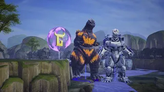 GigaBash Godzilla DLC Team Battle Online Godzilla