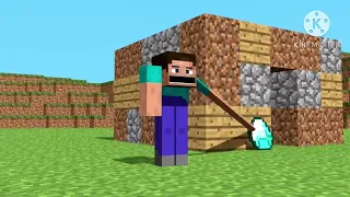 Minecraft in a nutshell but it’s  more weird