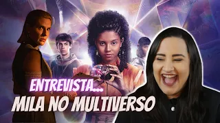 MILA NO MULTIVERSO | Entrevista com elenco | Série Nacional no Disney+