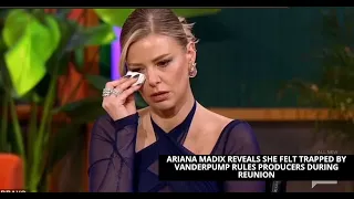 Ariana Madix Reveals She Felt Trapped by Vanderpump Rules Producers During Reunion