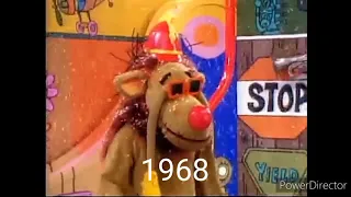 The Banana Splits Evolution of Drooper the Lion 🦁