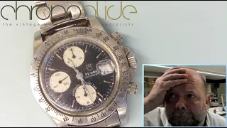 Battered and bruised Tudor Oysterdate Chronograph. - Uncut live stream