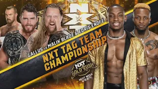 NXT Tag Team Championship Match (Full Match Part 2/2)