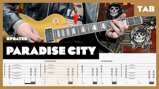 Guns N’ Roses - Paradise City  - Guitar Tab (Remake) | Lesson | Cover | Tutorial