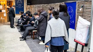 Preparation starts at 6AM→Making 120 servings in 3 hours! It’s amazing! The one-operated udon chef!