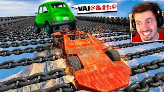 VAI E VOLTA em um chão de CORRENTES! (VITÓRIA ÉPICA no GTA 5)