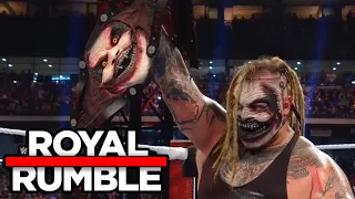 THE FIEND DEFEATS DANIEL BRYAN STRAP MATCH WWE ROYAL RUMBLE 2020