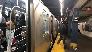 R160A E train at 50 street