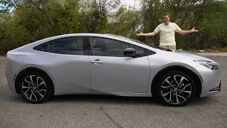 Toyota Prius Prime 2023 года это отличный электро-компромисс