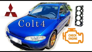 Mitsubishi Colt пробило прокладку ГБЦ