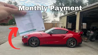 How Much Does It Cost To Have A 2021 Toyota Supra at 21!