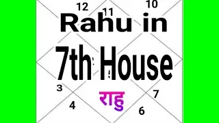 Rahu in 7th House(rahu in 7th house in Hindi) effects of rahu in 7th house