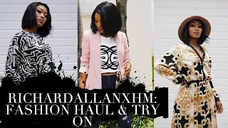 RichardAllanXH&M fashion Haul and Try on!!