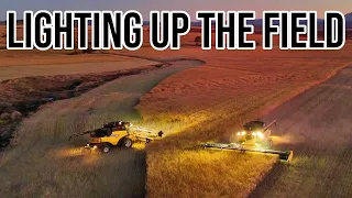 Harvesting Canola into the Night | Australian Farming | Harvest 2023 | Vlog 218