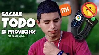 nuevos secretos de la Mi Band 7/8 que te dejarán impactado..