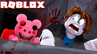 Chased By EVIL PIGGY In ROBLOX!