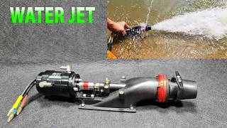 Water Jet Thruster For DIY RC Boat