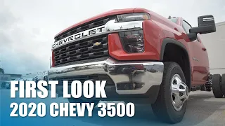 FIRST LOOK - NEW 2020 Chevy 3500 chassis
