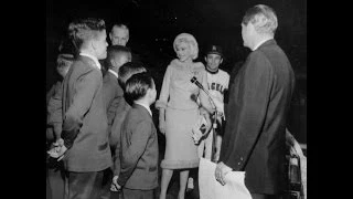 RARE  Marilyn Monroe's Last Public Appearance At Dodger Stadium, June 1,1962