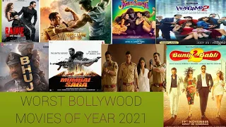 worst bollywood movies of year 2021 | Entertainment unlimited EU | Worst Hindi films 2021.