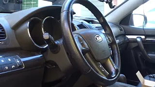 2013 Kia Sorento Clockspring Replacement - Airbag horn steering button issues SAS Reset