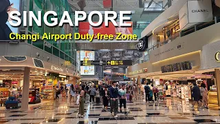 The Best Airport in the World, Singapore Changi Airport Walking Tour - 4K Singapore Travel
