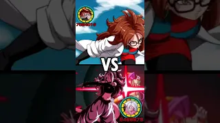 THE DIFFERENCE BETWEEN ANDROID 21 & MAJIN ANDROID 21! (DBZ: Dokkan Battle) #Shorts