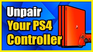 How to Unpair PS4 Controller from the PS4 Console (Easy Tutorial)