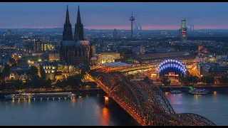 4K Drone Footage - Bird's Eye View of Germany, Europe - Relaxation Film with Calming Music Part - 2