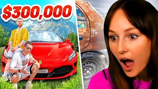 Freya Reacts to SIDEMEN $300,000 VS $300 ROAD TRIP (EUROPE EDITION)