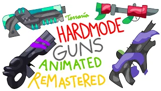 Terraria Hardmode Guns Animated (Remastered)