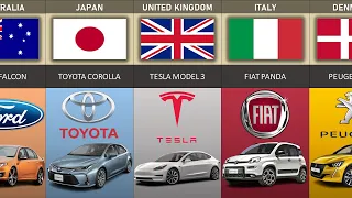 Best Selling Cars From Different Countries | Best Selling Automobile