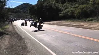 Motorcycle Sidecar Fun on Mulholland