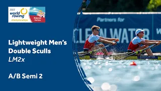 2023 World Rowing Championships - Lightweight Men's Double Sculls - Semifinal A/B 2