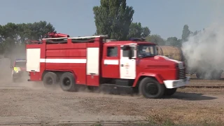 Рятувальники Хмельниччини провели масштабні навчання з ліквідації наслідків аварії на залізниці