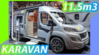 11.5 m3  Panelvandan KARAVAN | Karavan Modelleri 11.5 m3 L2H2 Campervan | DüşYola Karavan Videoları