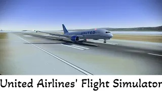 United Airlines now has a Flight Simulator...Let's give it a try