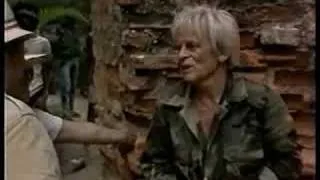 Kinski interviewed on set of Commando Leopard