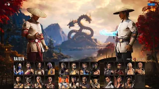 Mortal Kombat 1 Menu screen