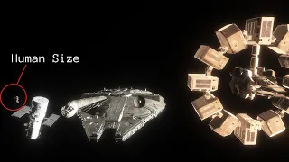 Starship Size Comparison (Movies and Series)