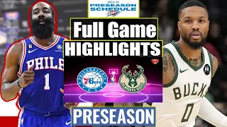 Milwaukee Bucks vs Philadelphia 76ers FULL Game Highlights | Oct 26 | 2023 NBA Regular Season