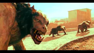 Werewolf Fight Scene   Monster Giant Lycan HD   YouTube