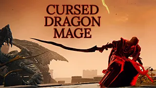 THIS DRAGON MAGE CAN ONE SHOT! (Elden Ring PVP) Cursed Dragon Mage RL 200, Patch 1.10