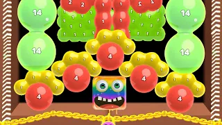 Melty Bubble vs Insta Blob io - 2048 ball game Gameplay walkthrough Android, iOS New update Level:#3