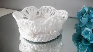 СПРАВИТСЯ И НОВИЧОК / Интерьерная корзинка из шнура /Cord  elegant basket