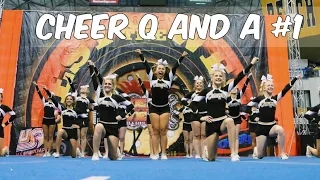 CHEER Q&A #1~cheer after high school plans, dealing with negativity, my cheer life