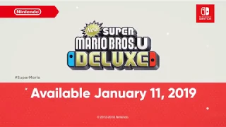 New Super Mario Bros. U Deluxe - Reveal Trailer (Nintendo Switch)